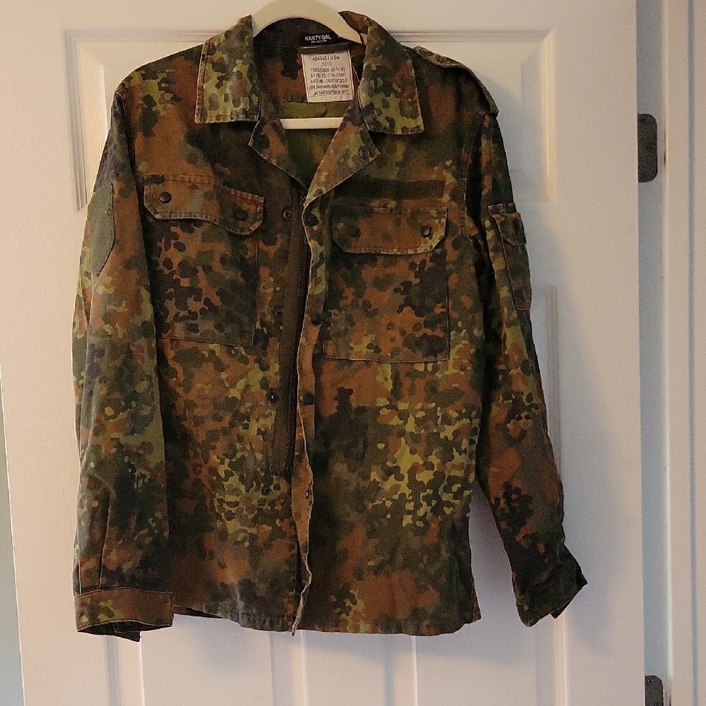 Nasty Gal Camouflage Jacket